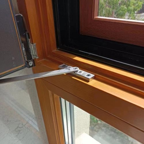 铝木门窗防风撑上悬窗定位器撑杆