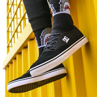 Giày DCSHOECOUSA giày nam và nữ mẫu thủy triều màu đen lật lông khâu giày thể thao ADYS300472 - Dép / giày thường giày sneaker chính hãng