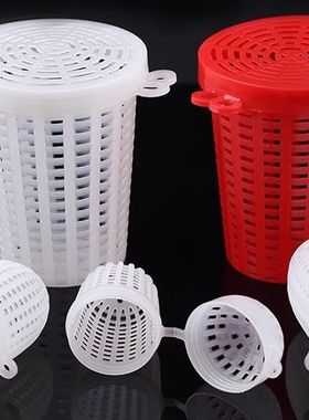 纯熟料饵料杯鱼饵盒虾笼渔网诱饵袋诱饵盒诱饵球饵料盒海捕钓饵杯