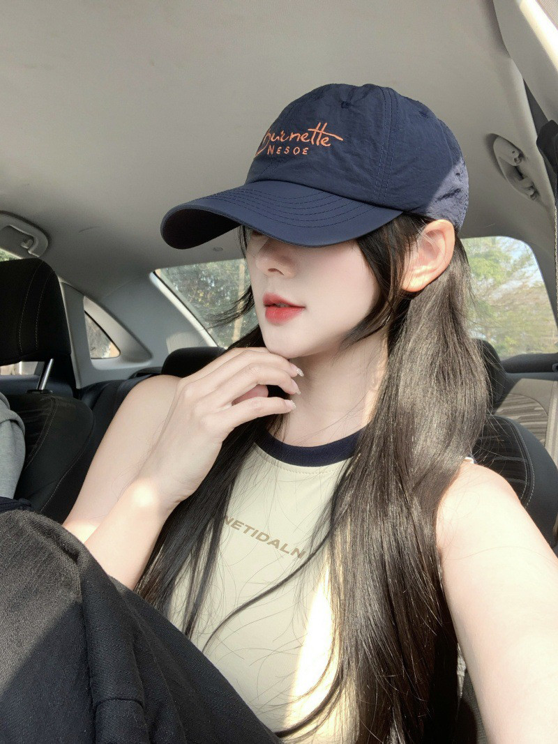 户外运动帽子女士夏季速干鸭舌帽