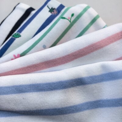 【猫耳】1-12码 英单JOU女童春秋纯棉条纹长袖T恤衫儿童打底衫