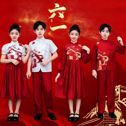儿童演出服中小学生合唱服