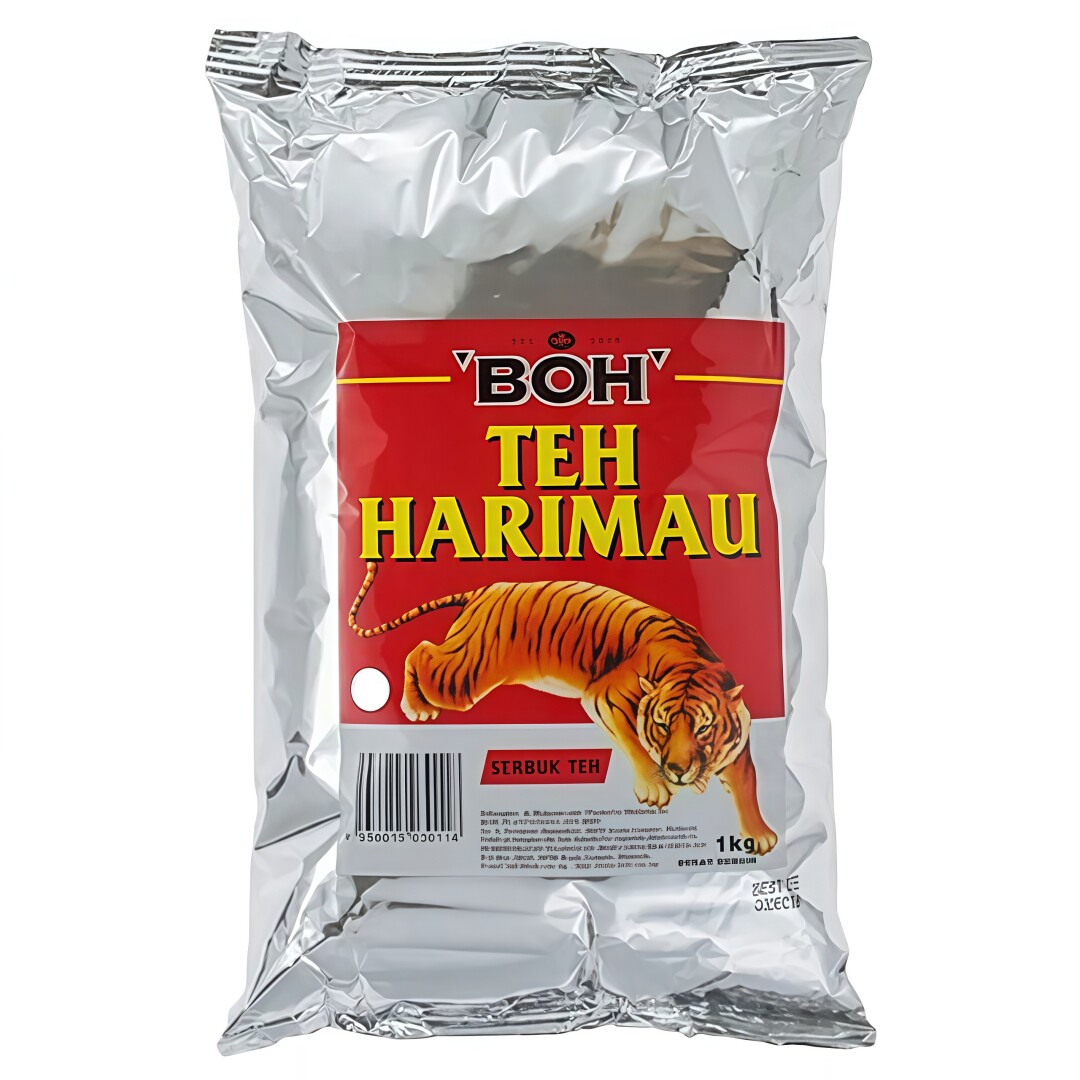 马来西亚金马伦宝乐茶粉 Boh Tea Harimau 1kg