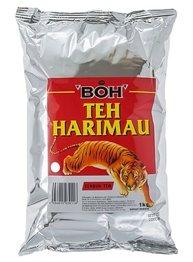 马来西亚金马伦宝乐茶粉 Boh Tea Harimau 1kg