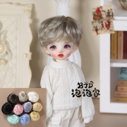 BJD假发短发6分4分3分BJD男款