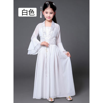 儿童古装七仙女服装西游记蜘蛛精白骨精小妖精小仙女节目演出服装