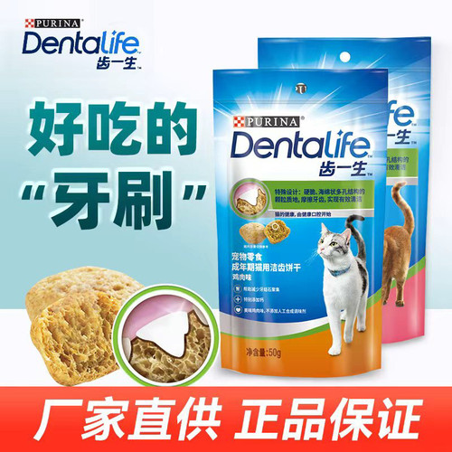 齿一生预防口臭牙结石猫饼干