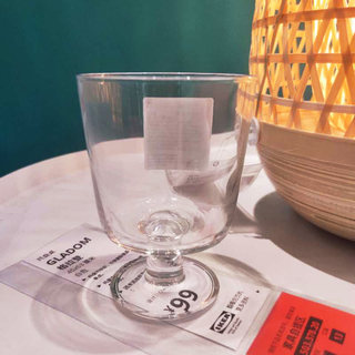 大连宜家 IKEA 365+ 酒杯红酒杯透明玻璃杯奶昔杯 IKEA正品