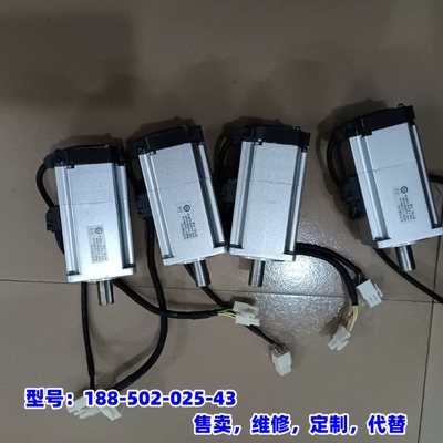 议价，二手MHMF042L1V2M400W带刹车伺服电机，实物
