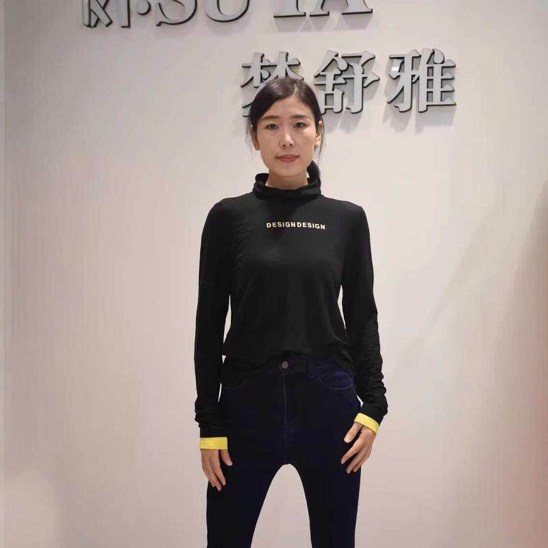 梦舒雅女装2026春季新款专柜新品上衣69380712时尚弹力修身打底衫