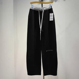 专柜新品 新款 修身 显瘦YA1H2062直筒锥版 品牌折扣女裤 裤 2026春季