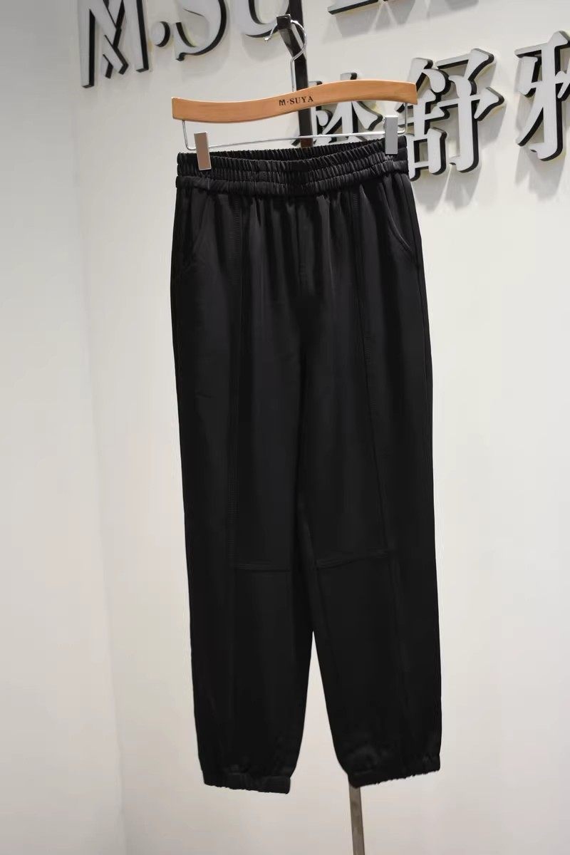 梦舒雅女裤2026春季专柜新品时尚休闲松紧腰大码运动裤11388276