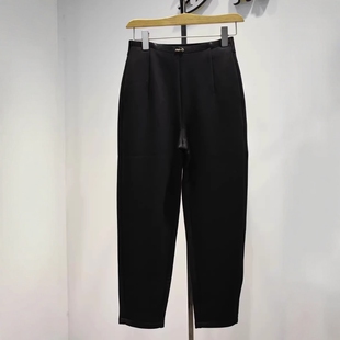 直筒裤 依仙圣姿女裤 锥版 Y35H2001专柜加绒加厚弹力修身 2026冬季