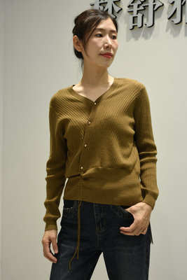 长袖舒适适中弹力针织