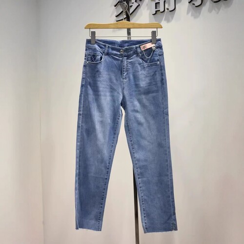 品牌折扣女裤2026夏季Y32N3021专柜新品时尚锥版牛仔裤
