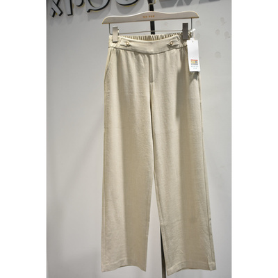 梦舒雅女裤2026春季新款13288133时尚舒适气质垂感阔腿裤