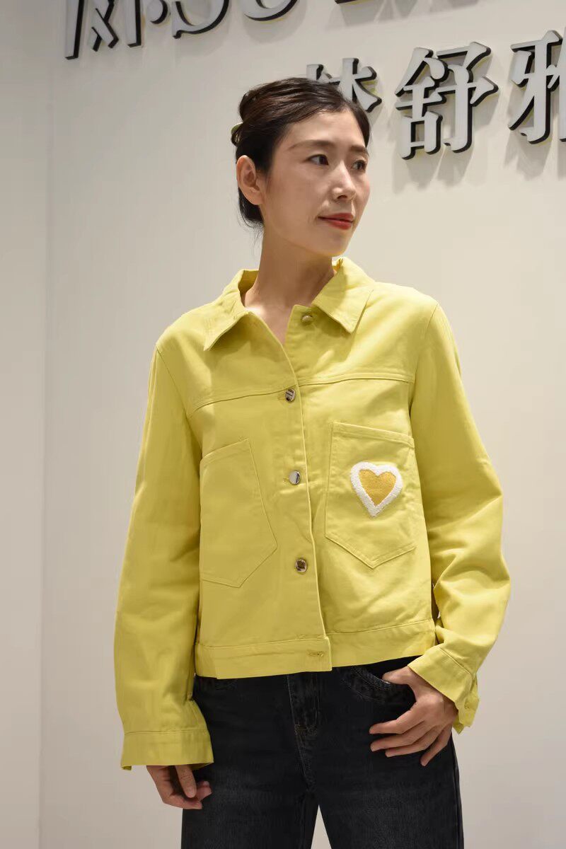 梦舒雅女装2026春季新款62182057专柜时尚舒适休闲短外套