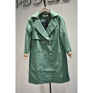 简约气质长款 斐格利亚女装 AF940舒适时尚 新款 风衣 2026年春季