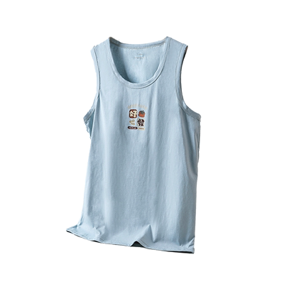 南极人云感纯棉男孩大童背心男士