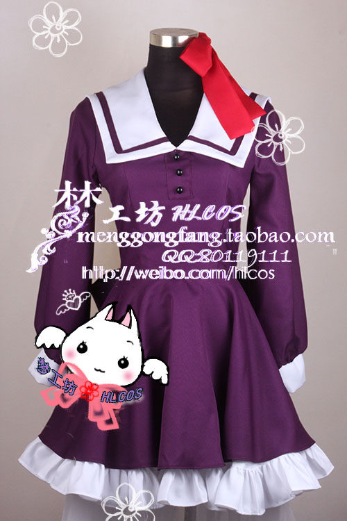 梦工坊cos  Fate zero 间桐樱 幼年版 校服cosplay服装