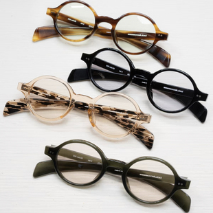 cell 复古小圆框赛璐珞镜架 日本手工制SASAKI 倔匠眼镜