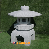 包邮 石雕灯笼复古户外日式 庭院石灯笼园林景观石灯雪见灯石灯摆件