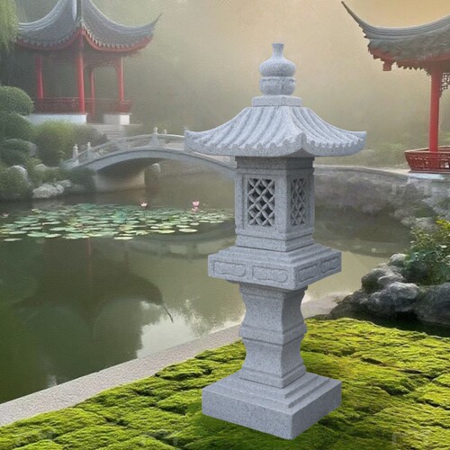 石雕中式灯笼中式庭院石灯