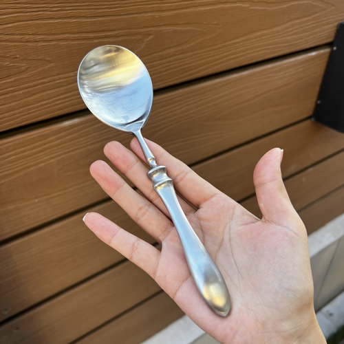 棒材大圆勺304不锈钢厚重小公勺