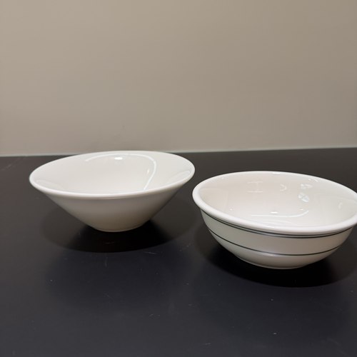 微微瑕斗笠碗17cm 条纹碗14cm 米饭碗汤面碗