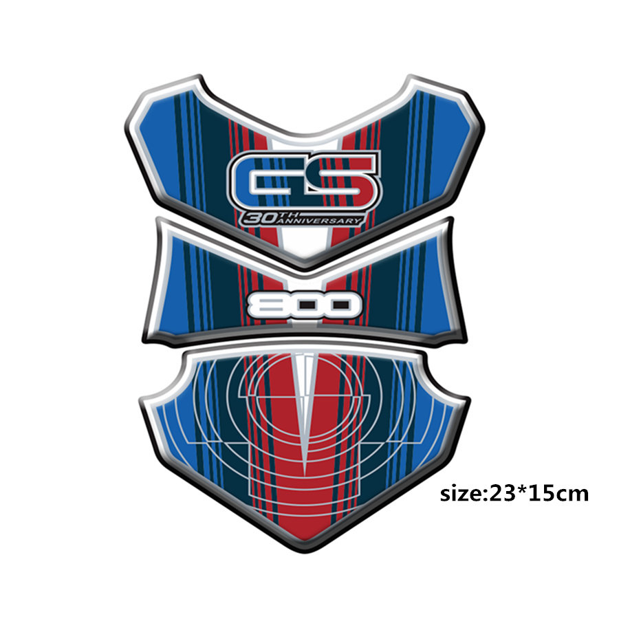 适用宝马 摩托车油箱贴 800GT F800GS R1200GS 30周年 鱼骨贴贴花