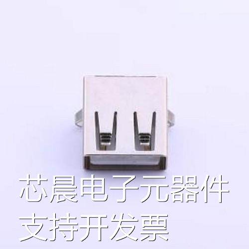 903-141B1011D10100 USB连接器 Type-A 母 弯插 插件原装现货