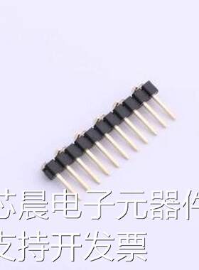 X6511WVS-11H-C60D48R2 排针 1x11P 间距:2.54mm 方针 SMD,P=2.54