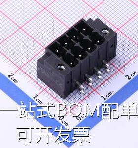 KF2EDGSRMG-3.5-2*4P 插拔式接线端子 3.5mm 2x4P 排数:2 每排P数
