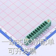 MC-PA3.81H10-F-0001 插拔式接线端子 3.81mm 1x10P 排数:1 每排P