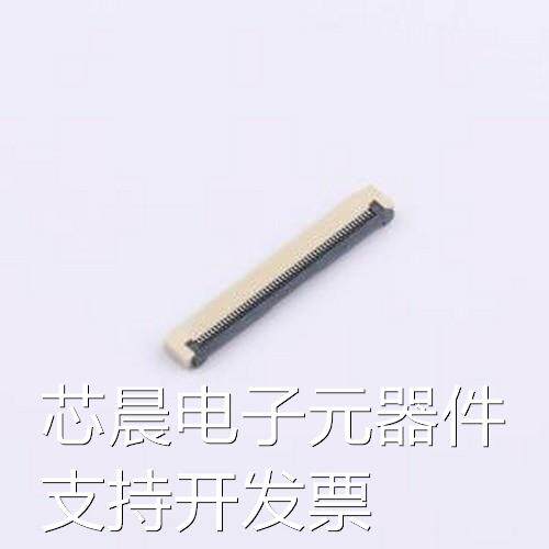 AFD01-S54FCC-00 FFC/FPC连接器 间距:0.5mm P数:54P 翻盖式 下接
