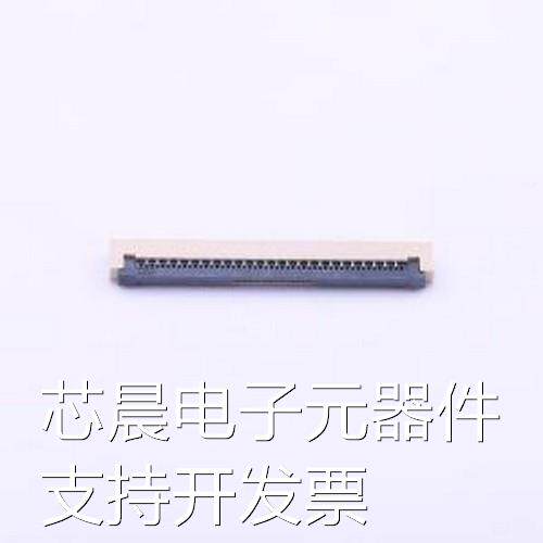 AFA01-S24FCC-00 FFC/FPC连接器 间距:1mm P数:24P 翻盖式 下接 S