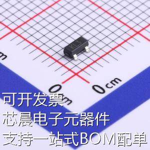 BAT54C 肖特基二极管 电压:30V 电流:200mA原装现货