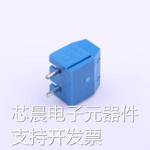 JL301-50002U02 螺钉式接线端子 5mm 1x2P 排数:1 每排P数:2 直插