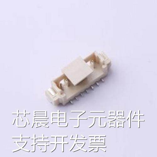 WAFER-MX1.25-7PLB 线对板针座 1x7P 间距:1.25mm 立贴 SMD,P=1.2