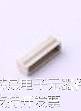 1.0-10PWTDK 线对板针座 间距:1mm 1x10P 卧贴 SMD,P=1mm,卧贴原