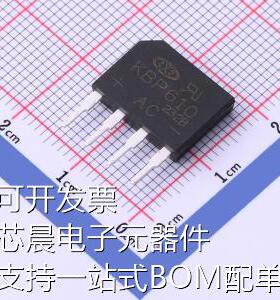 KBP610 整流桥 电压:1kV 电流:6A原装现货