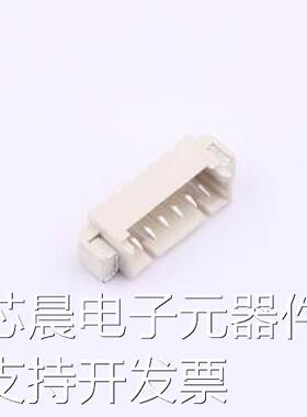 HX 1.25-6PIN WSTP 线对板针座 HX 1.25-6PIN WSTP SMD,P=1.25mm,