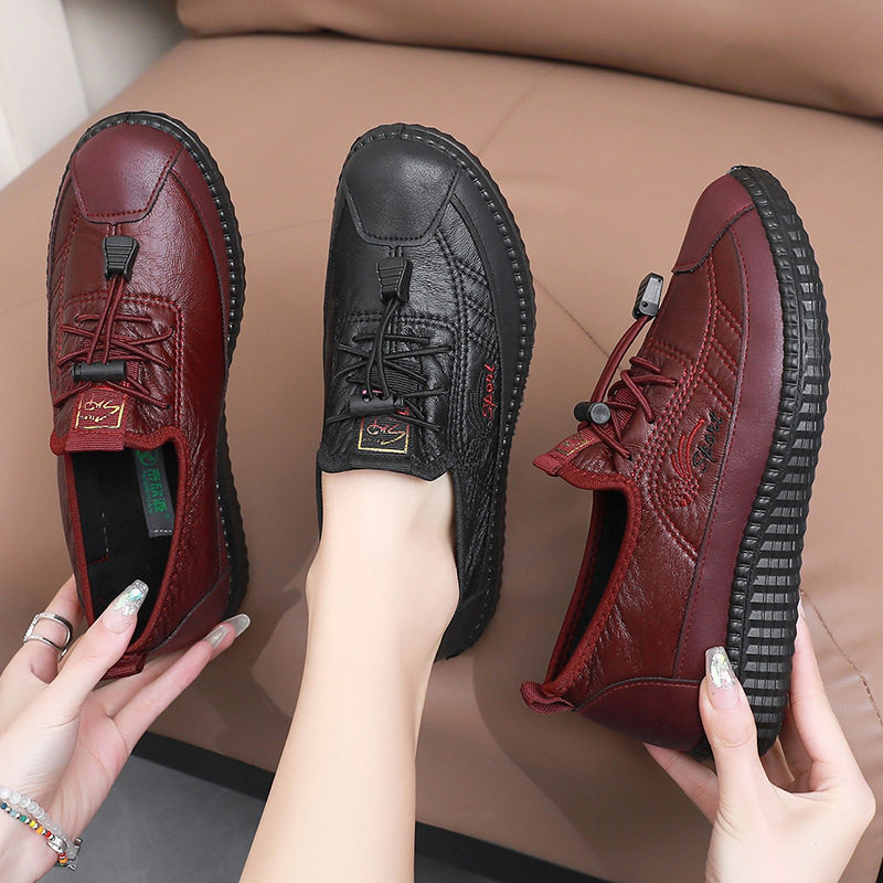 春秋新款老北京布鞋女鞋轻便中老年妈妈鞋软底舒适防滑一脚蹬单鞋,女鞋,老爹鞋,淘宝优惠券,粉丝福利购,淘宝优惠卷