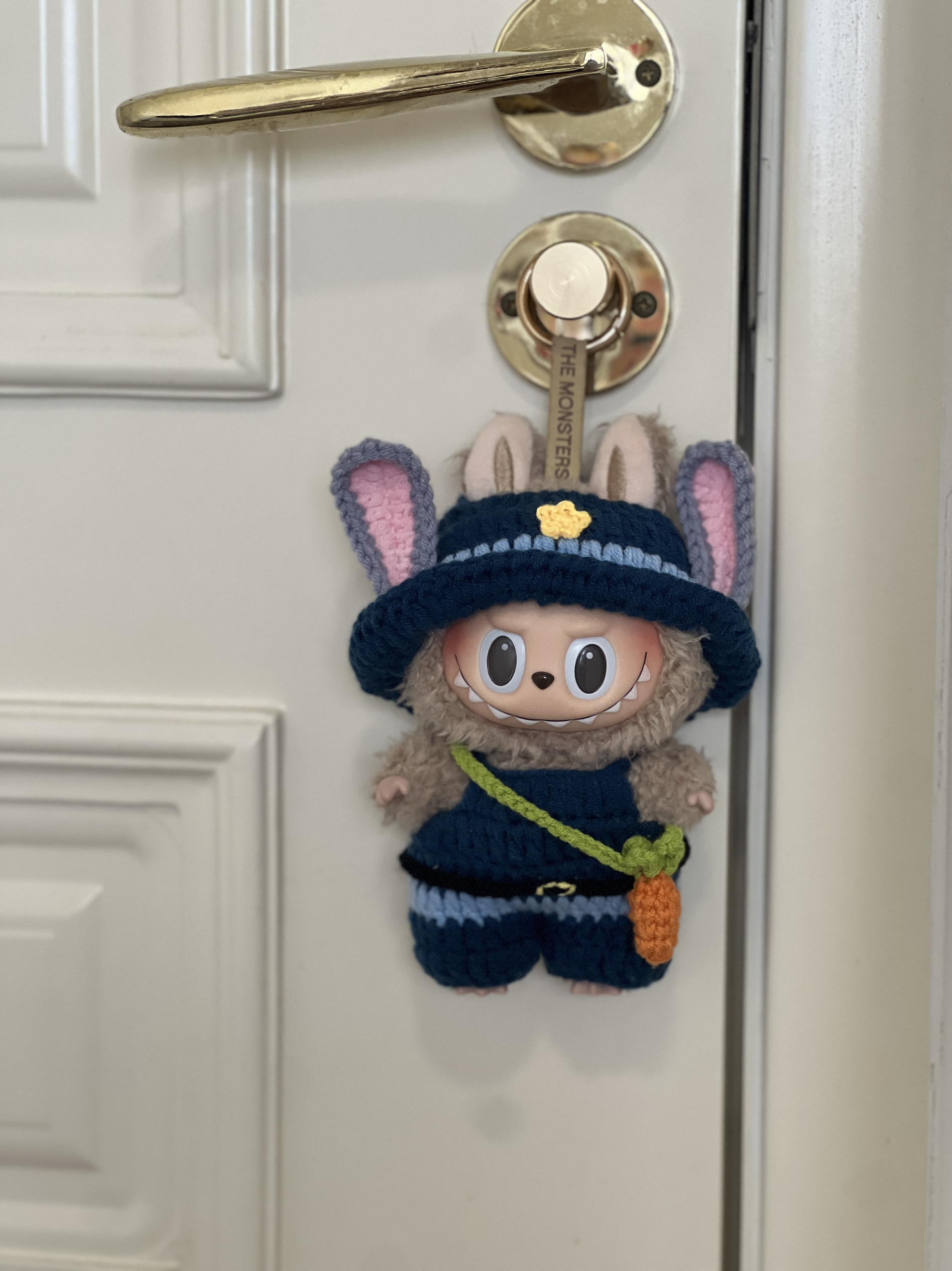 kezze labubu娃衣 17厘米娃衣针织朱迪警官尼克狐兔子情侣可定制