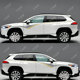 贴纸 SUV腰线拉花锋兰达改装 适用于卡罗拉锐放车身彩条车贴22 23款