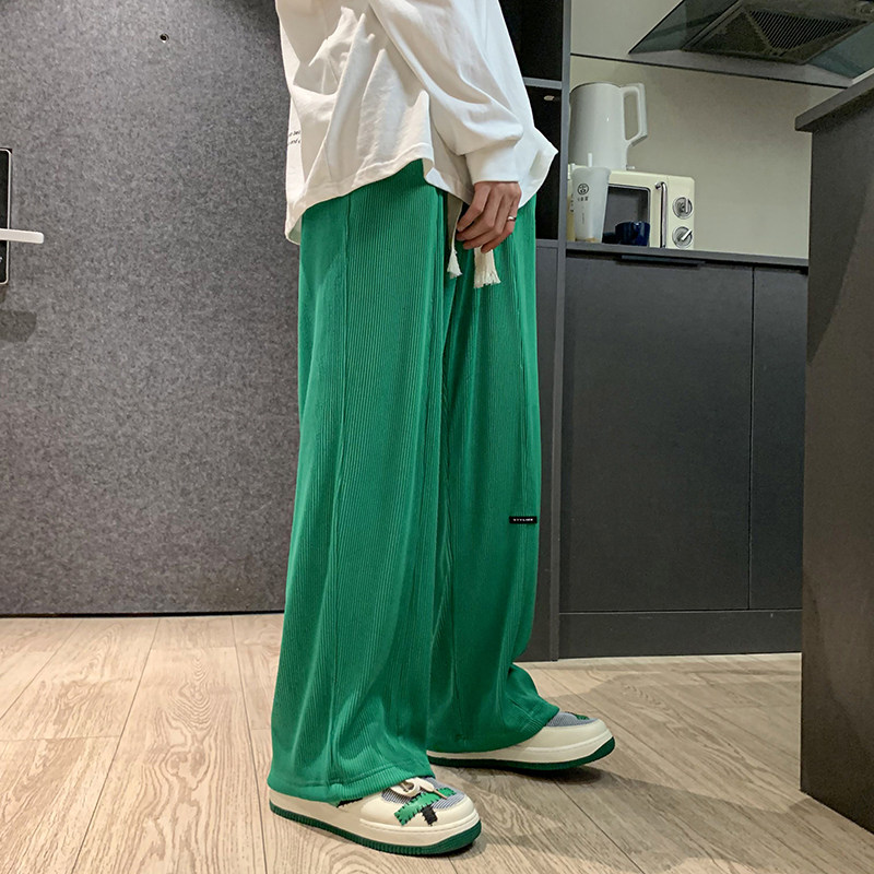 2025秋装宽松直筒运动裤男生休闲裤D201-DM158-P40图片
