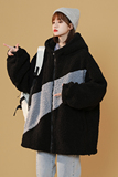 2025秋冬拼色棉衣女外套棉服情侣款D201-DM71-P95，男装棉衣，电商D321-1