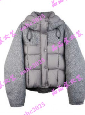 C.crlu可路莎2025冬装新款国内正品代购羽绒服C257480 吊牌1398