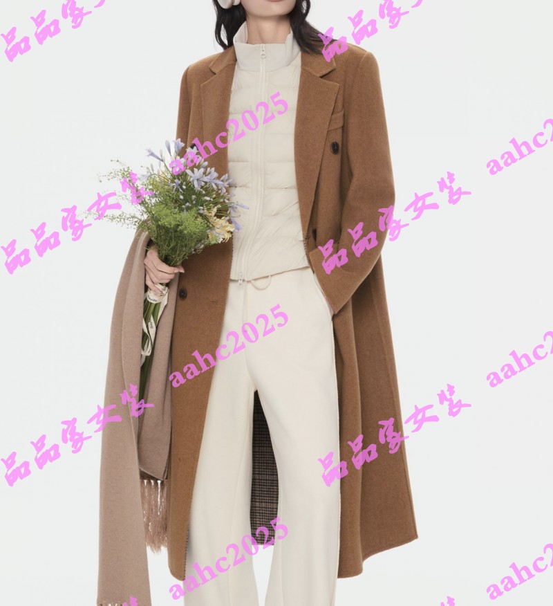 ISAYIDO傲丝度2025冬装新款国内正品代购双面呢174E5402 吊牌2399