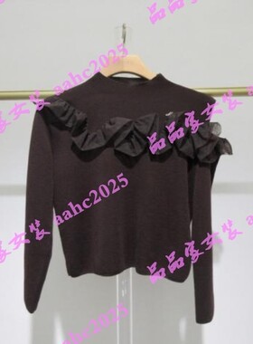 HANXU韩序2025冬装新款国内正品代购毛衫H072AMS8317 吊牌498